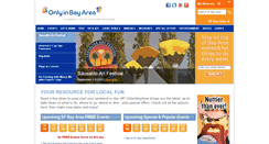 Desktop Screenshot of onlyinbayarea.com